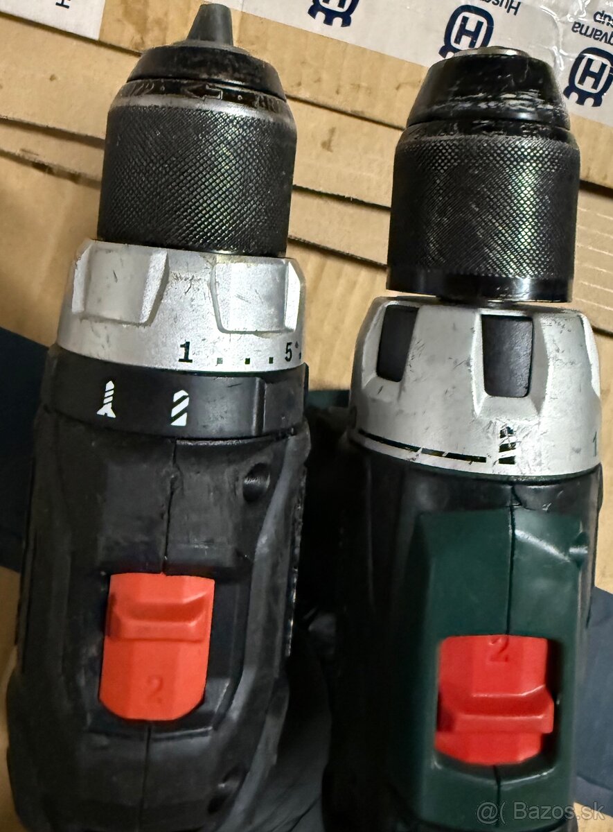 Metabo aku skrutkovace 18v - 4