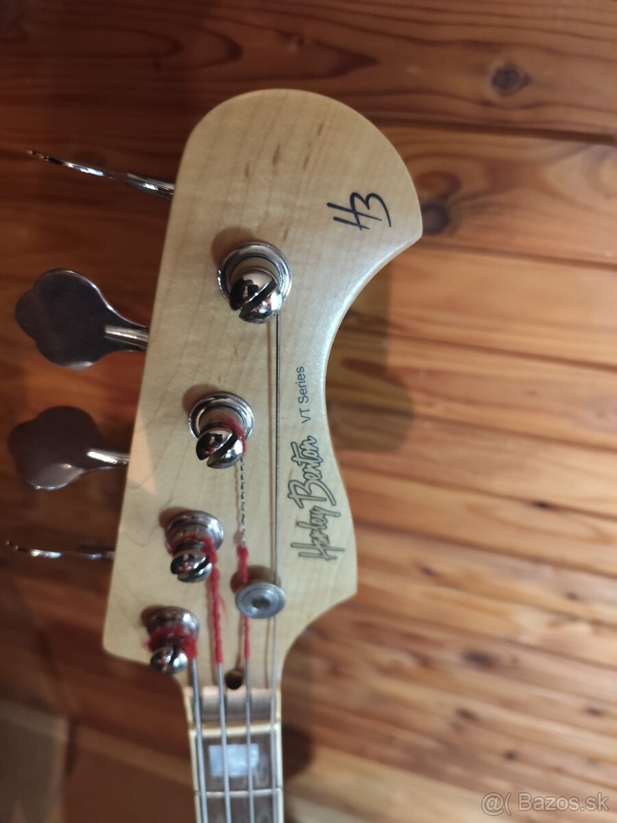Predám: basgitara Harley Benton JB-75 SB Vintage Series - 4