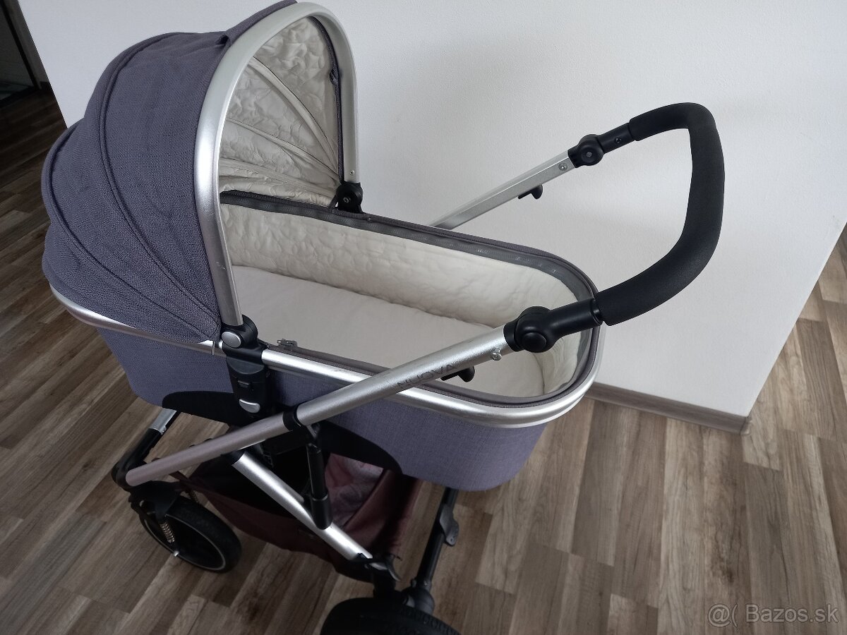 Trojkombinacia kociar Moon Novua2019,vajicko Cybex+adapter - 4