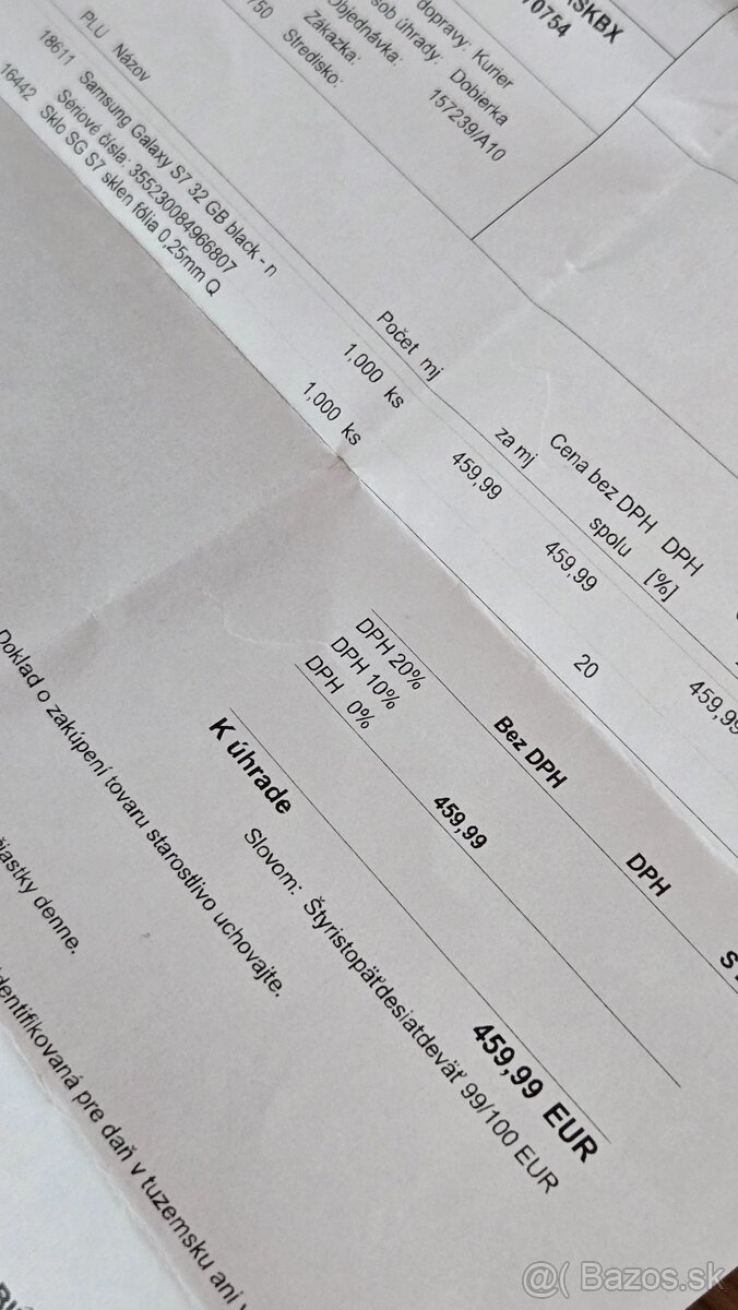 Samsung Galaxy S7 Black Onyx + čisto nové samsung slúchadká - 4