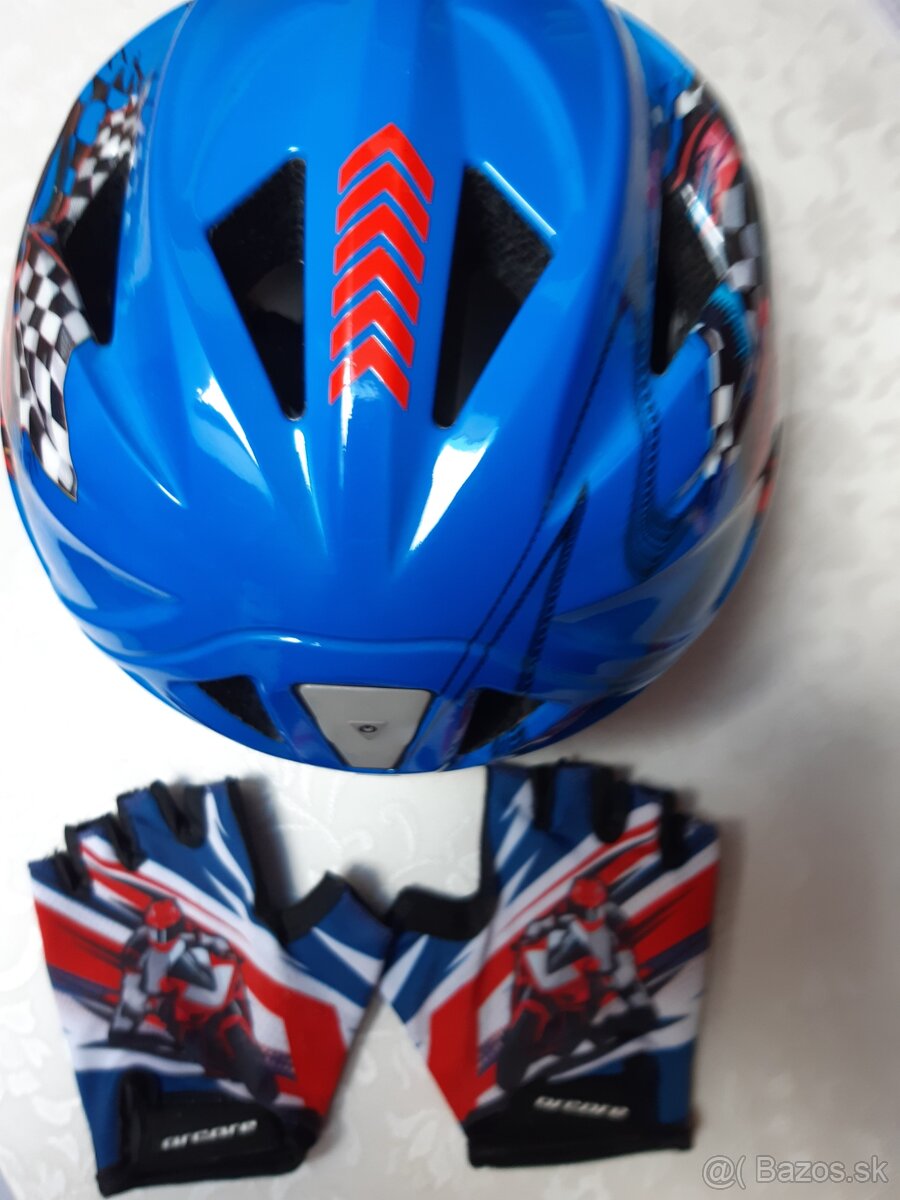 Top ponuka-detská prilba na bicykel, korčule S/Mmodrá ETAPE - 4