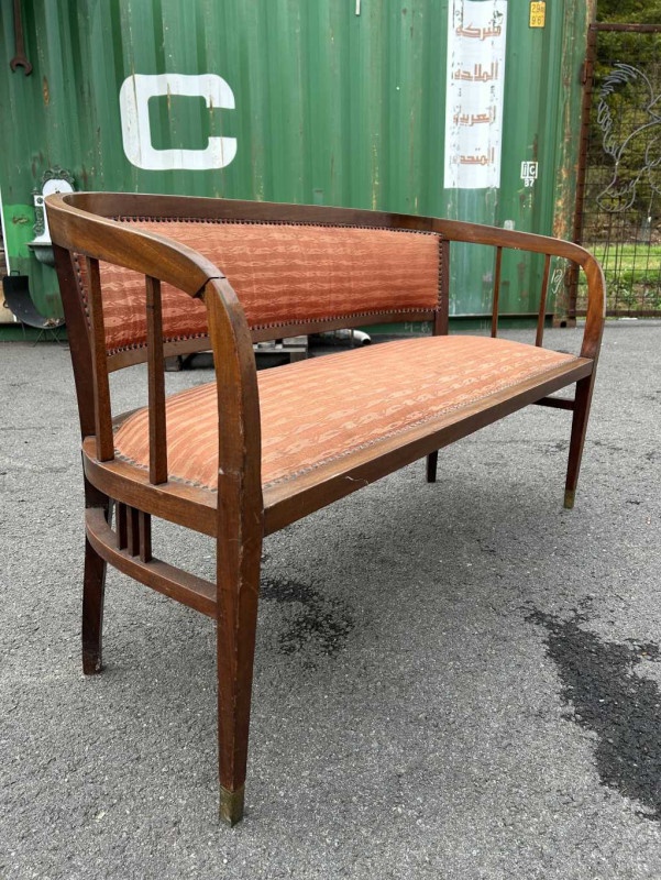 Secesná garnitúra sofa + 2 kreslá garnitúra - 4