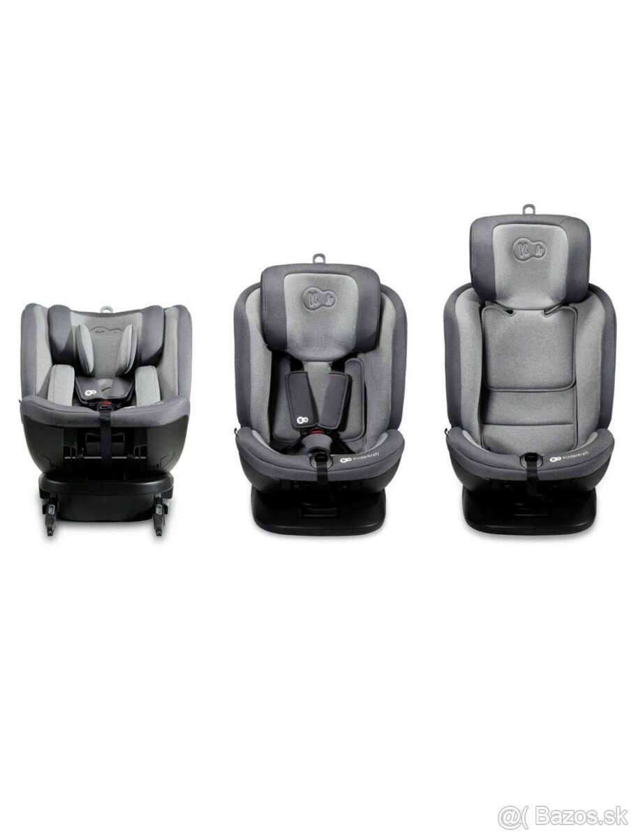 Sedačka Kinderkraft Xpedition 2 40-150 cm šedá - 4