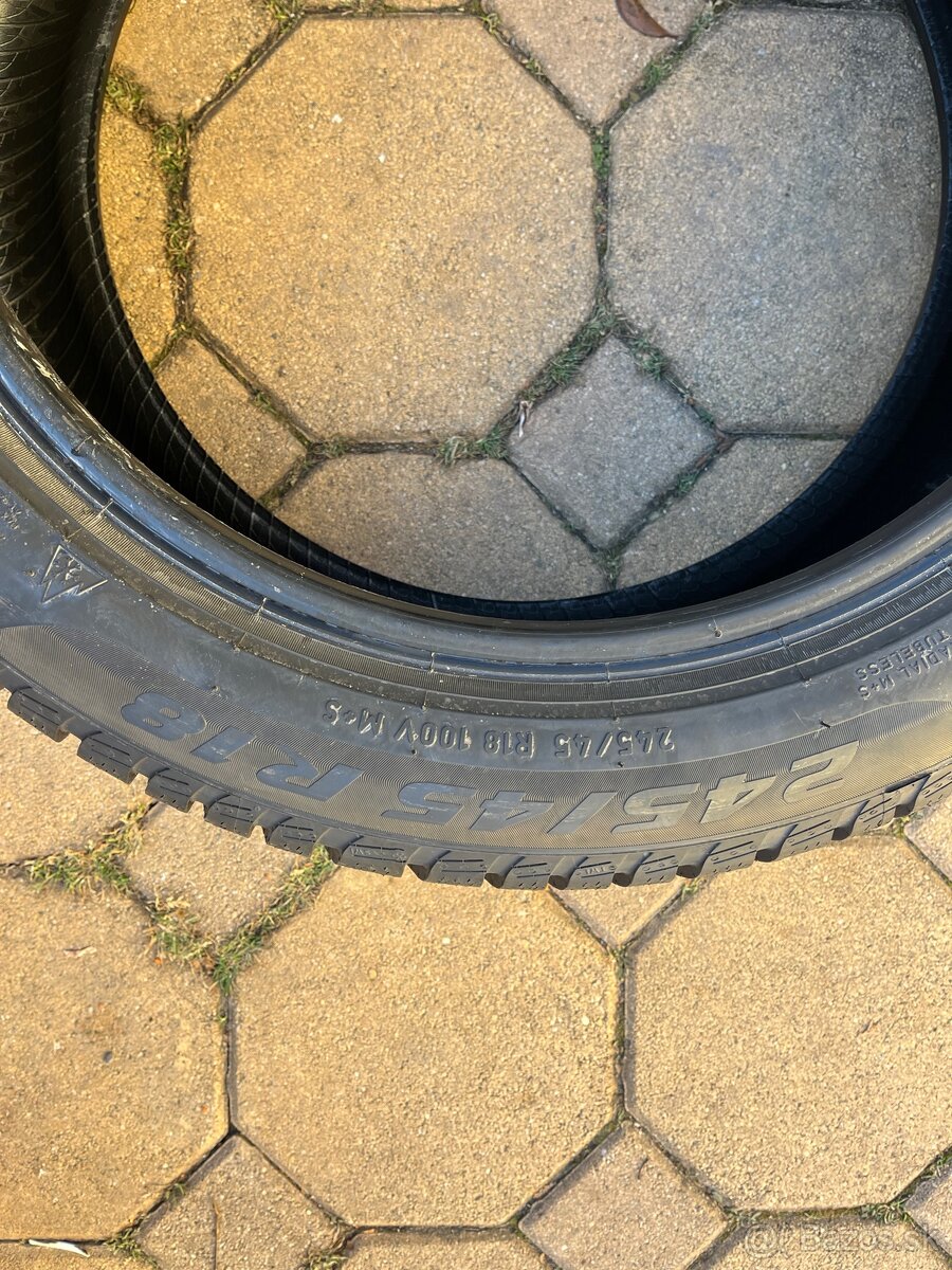 245/45 R18 100V XL. Pirelli zimne - 4