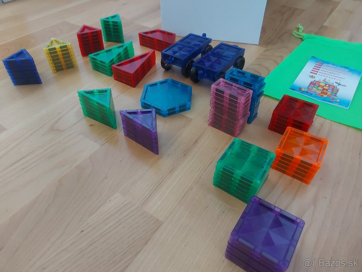 Magneticka stavebnica 100ks klasik - 4