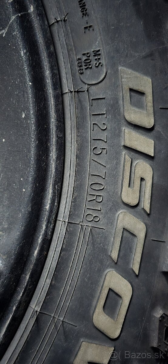 disky + pneu 5x150 275/70 R18 - 4