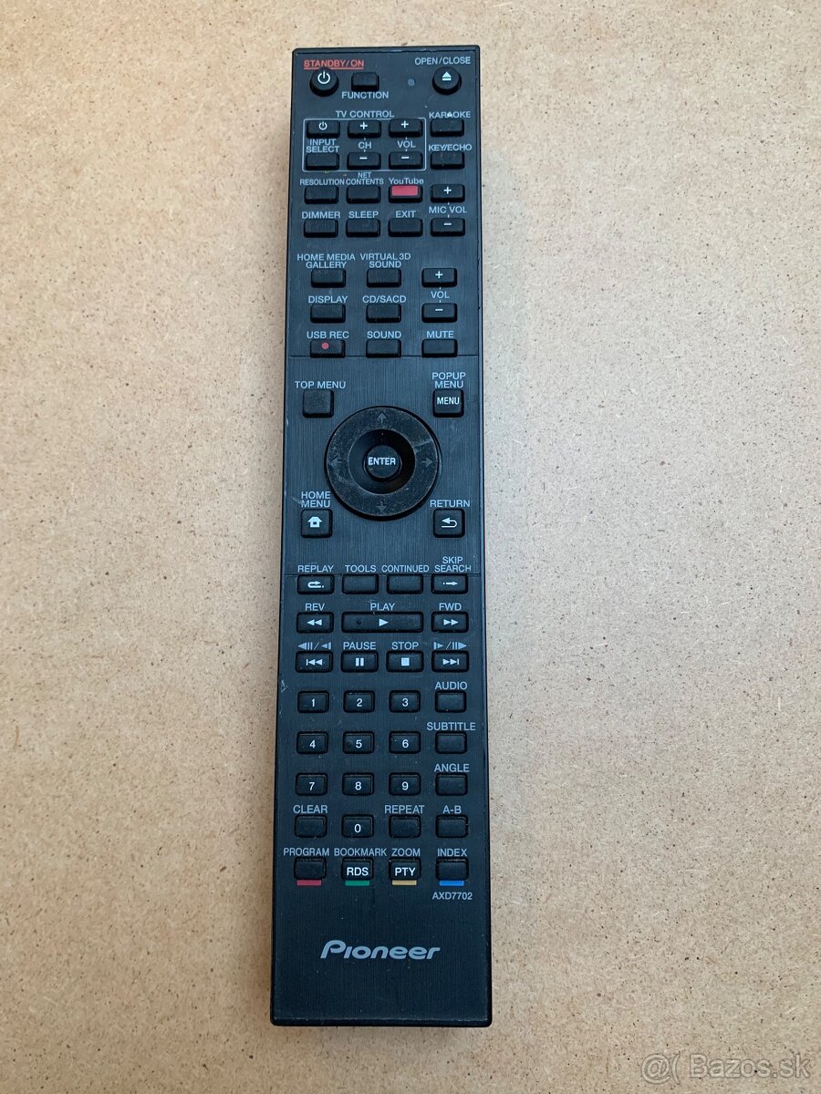 Pioneer …. Diaľkové ovládače - 4