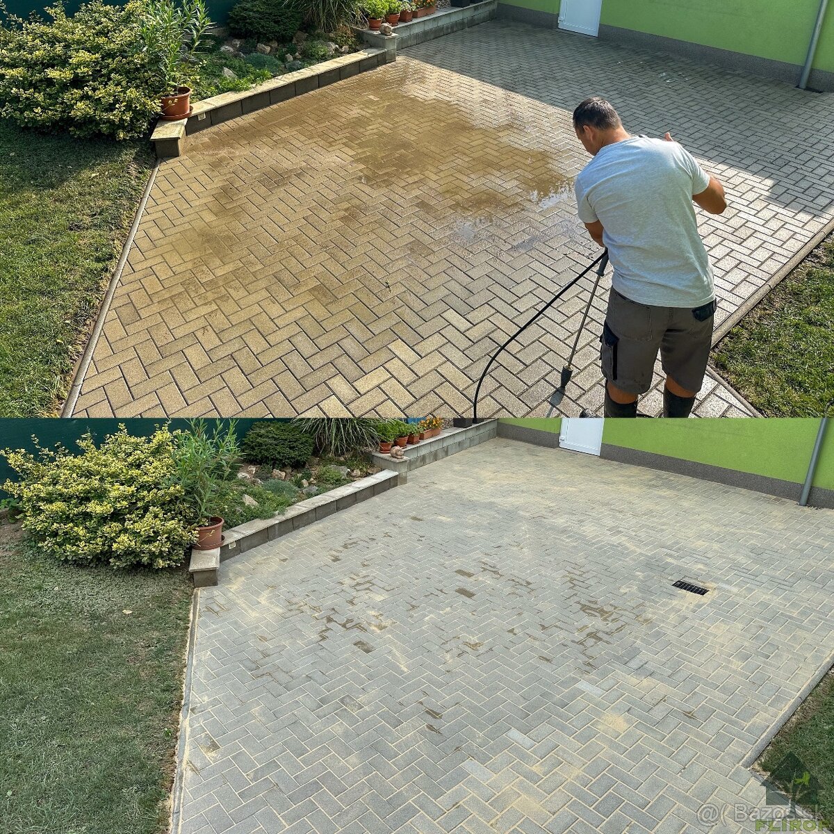 Čistenie zámkovej dlažby a povrchov - 4