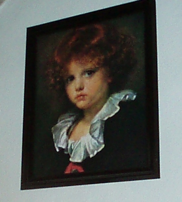 Predám reprodukcie historických obrazov - dievča 48x58cm - 4