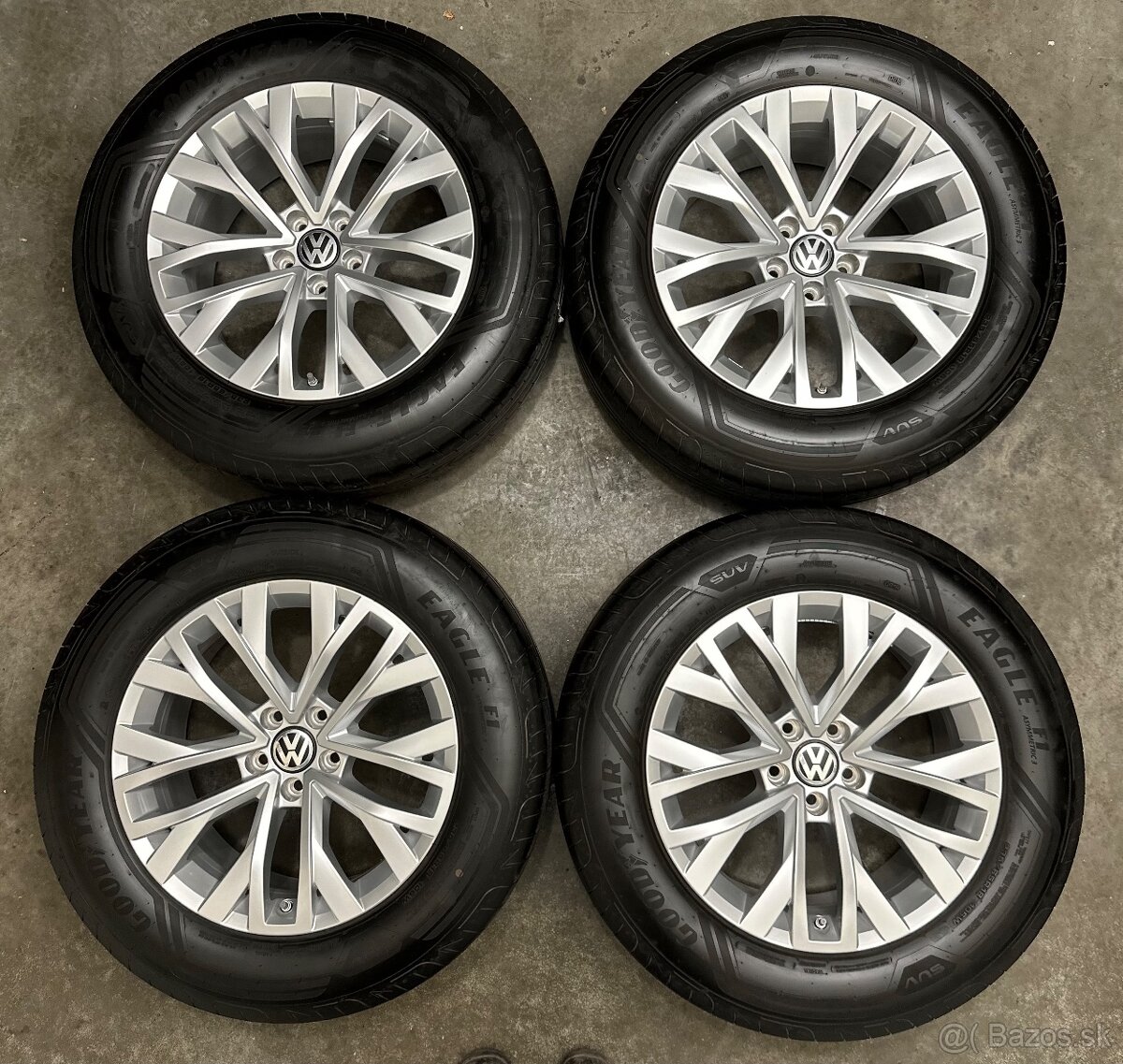 Letná sada VW Touareg 5x112 R18 , 235/65/18 VW Cascade - 4