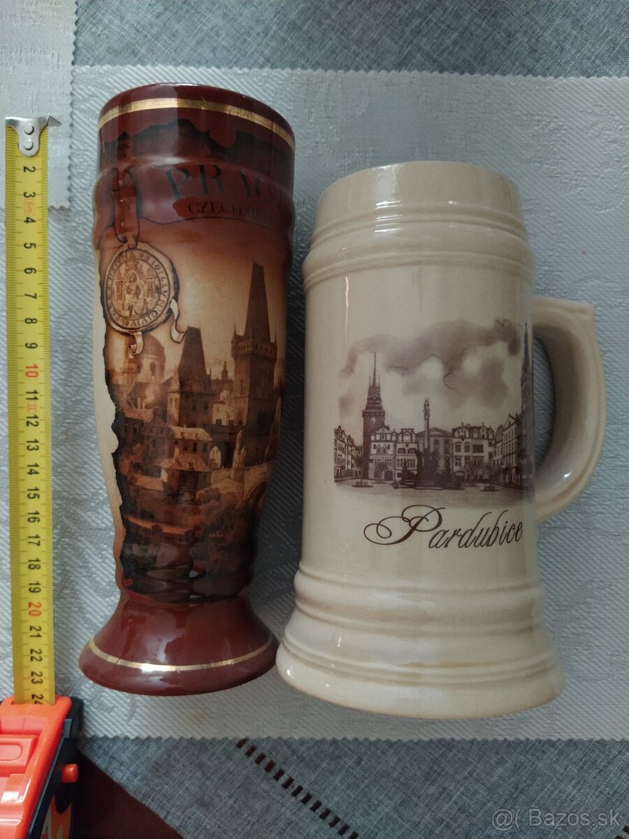 NOVÝ pivný pohár na pivo 0,5L Praha (osobný odber) - 4