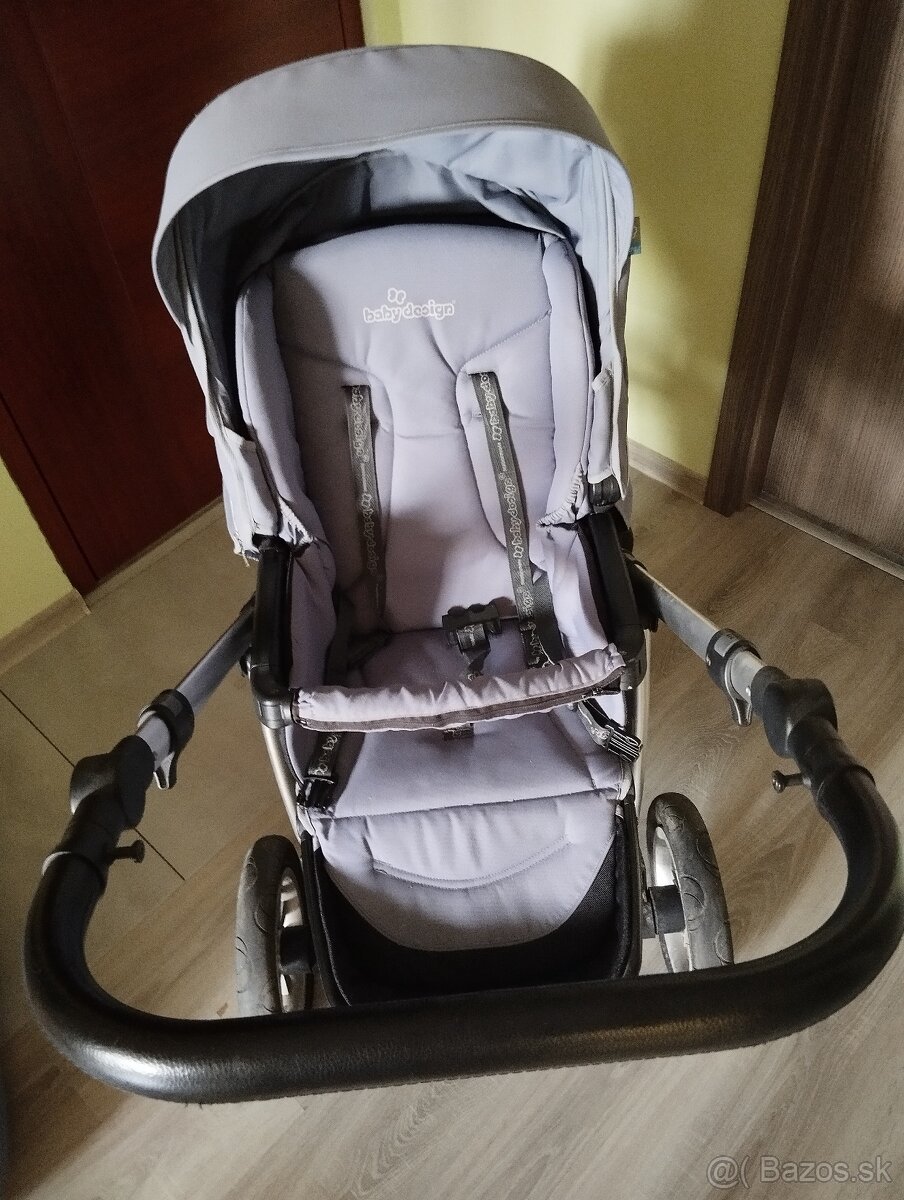 Kočík 2 kombinácia + autosedačka + prebaľ. podložka + fusak - 4