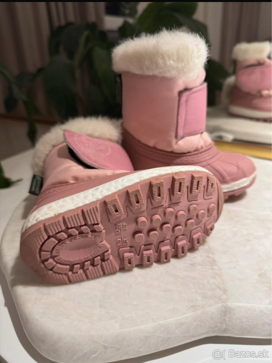 Snehule Boatilu Joggy – svetloružové (veľ. 20/21) - 4