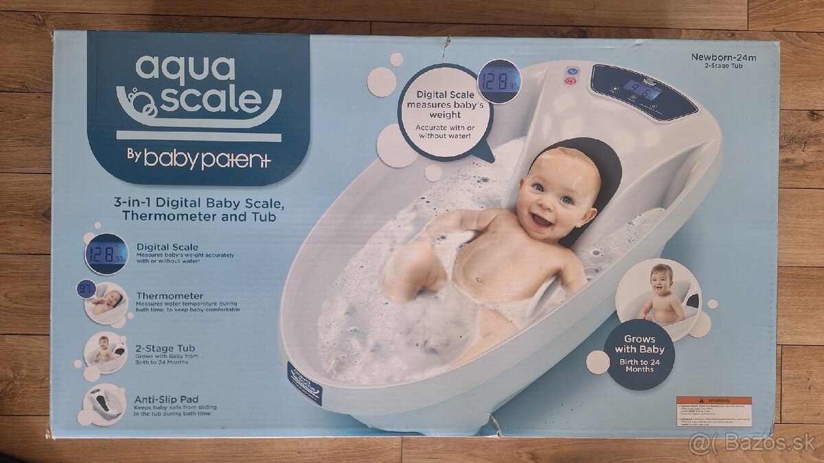 Digitálna vanička 3v1 aqua scale - 4