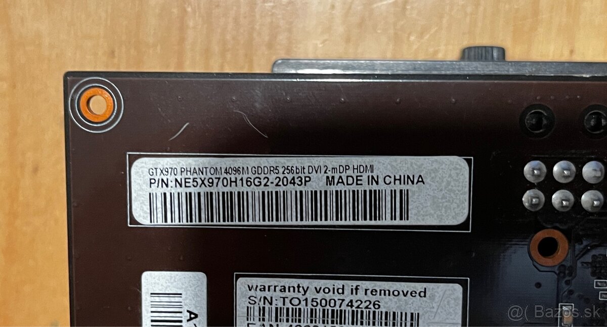 Gainward Phantom GTX 970 - 4