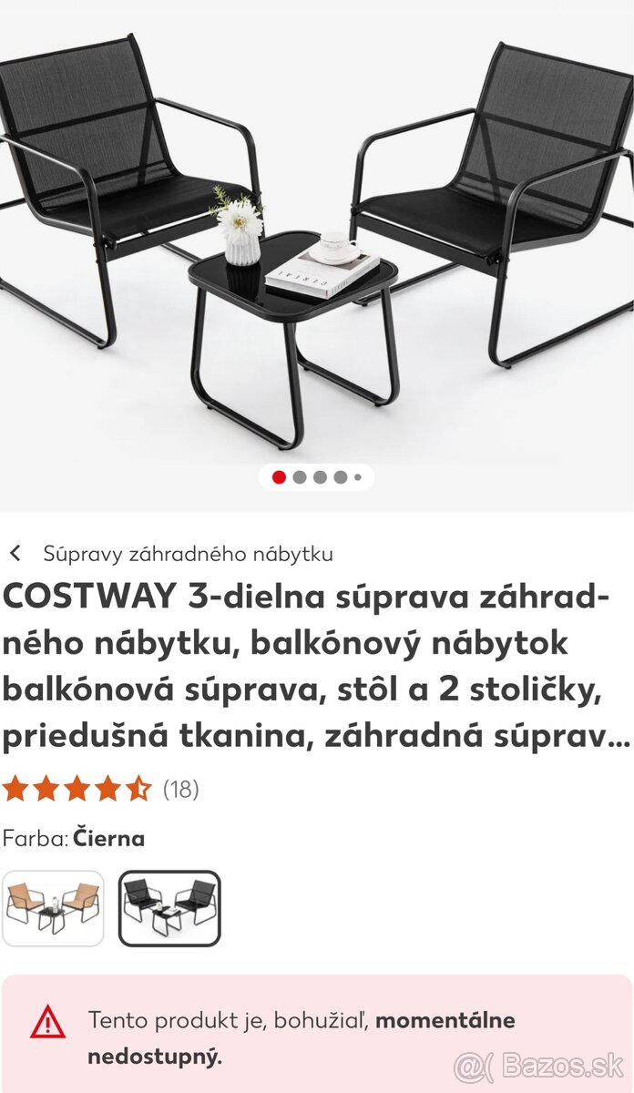 Balkónové sedenie - 4