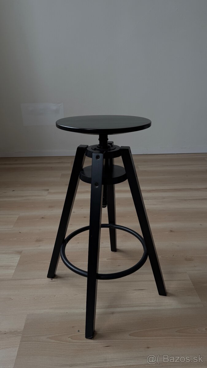 Barova cierna stolicka ikea - 4