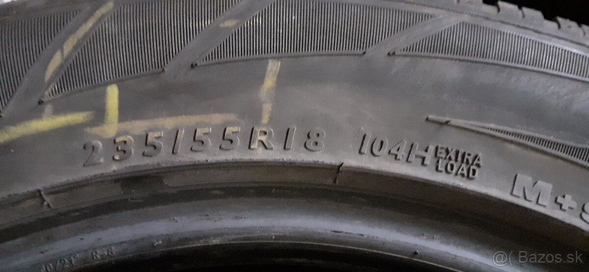 zimne pneu Dunlop 235/55 R18 - 4