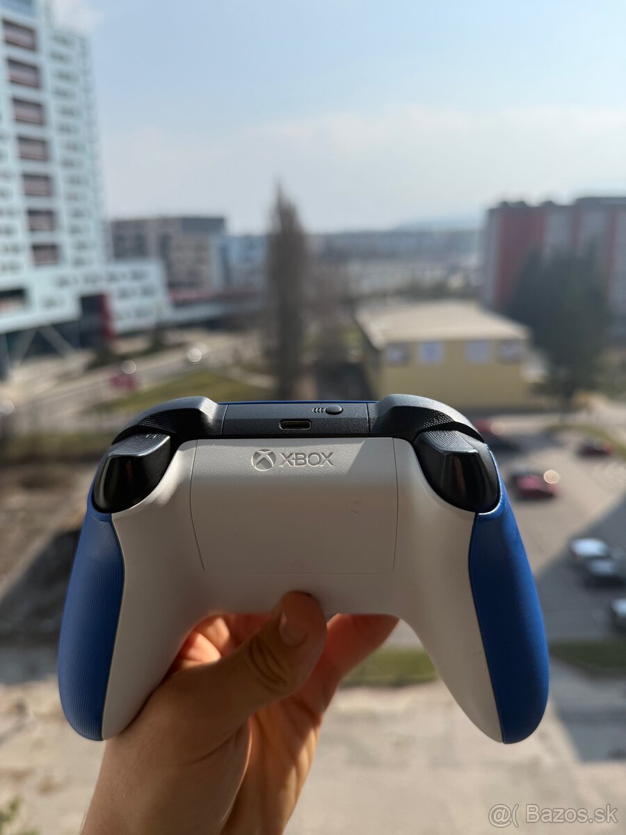 🎮 Predám bezdrôtový ovládač Xbox – modrá farba - 4