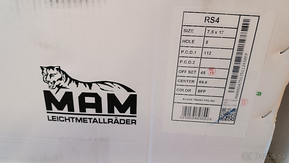 R17 5x112 mm VW group aj BMW - 4