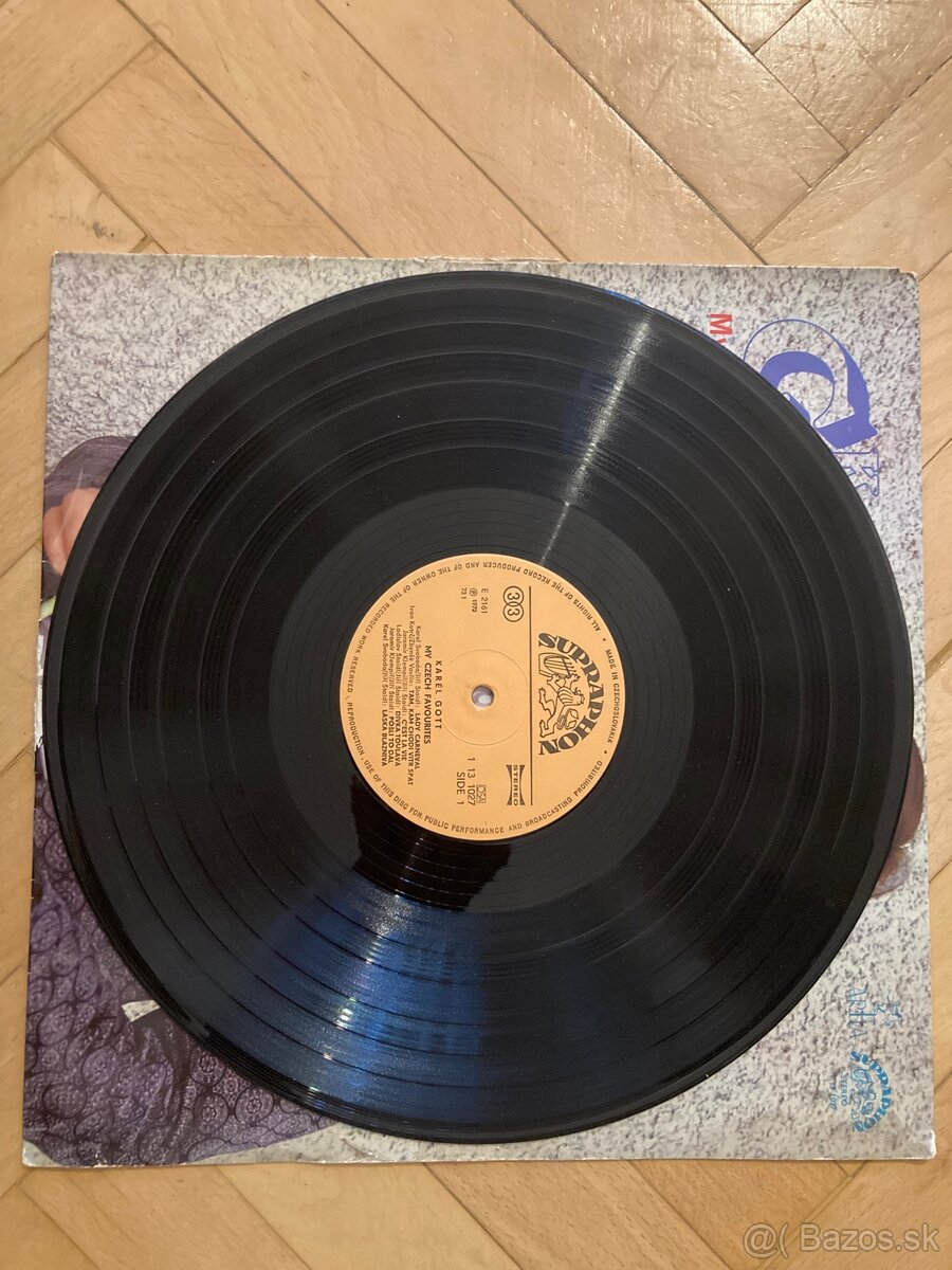 Karel Gott – My Czech Favourites (LP, Supraphon) - 4