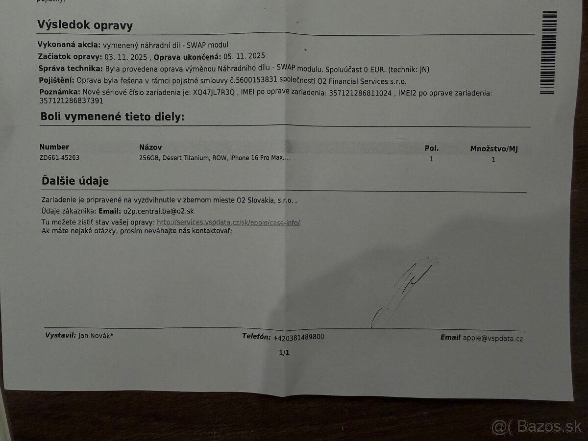 NOVÝ iPhone 16 Pro max 256 GB Púšťný titán - 4