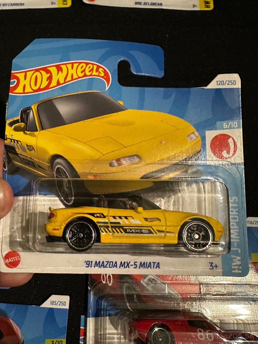 Hot Wheels autíčka 8 kusov nové neotvorené - 4