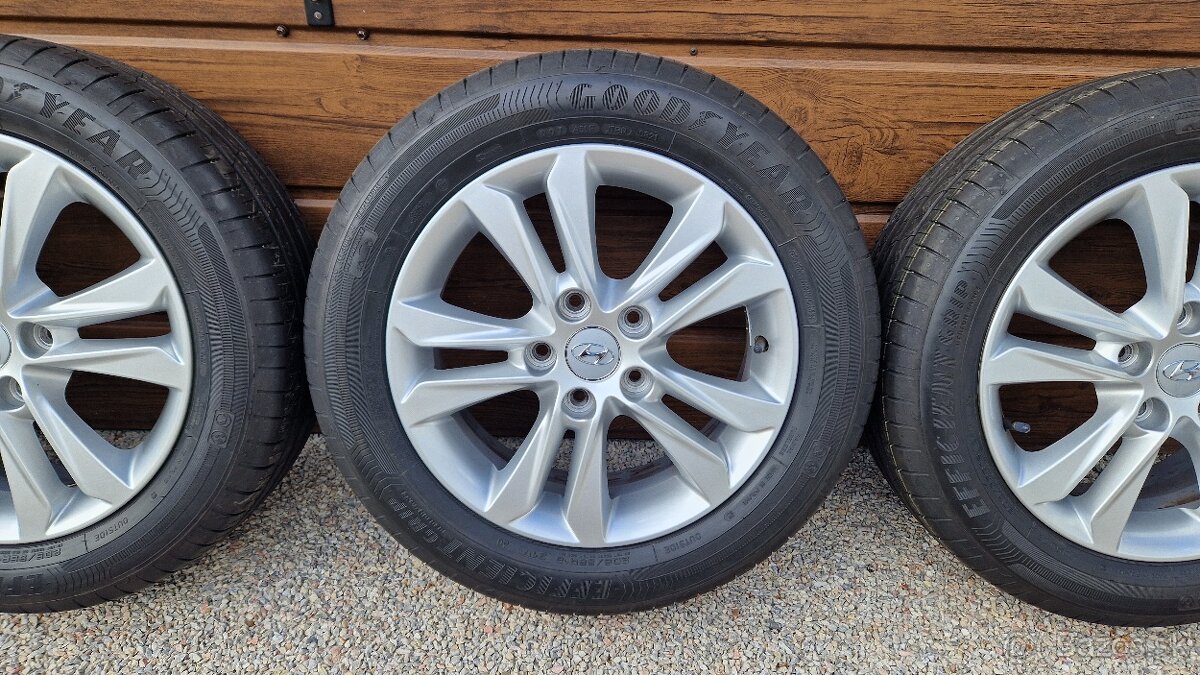Letná sada kolies originál Hyundai i30, 5x114,3 R16 - 4