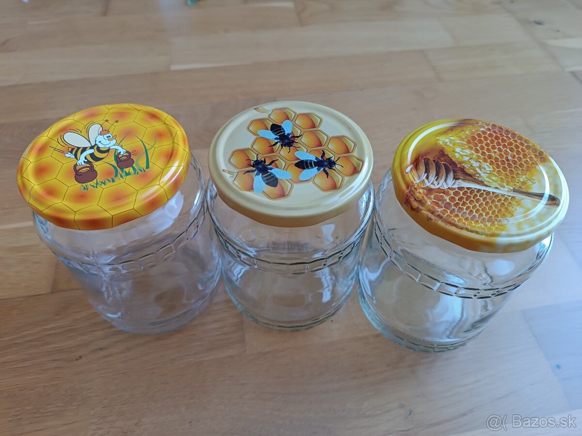 Fľaše na med, rôzne veľkosti - 4