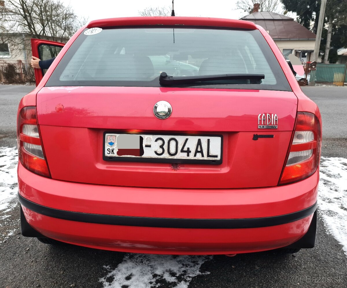 Skoda fabia 1.4 16V comfort - - 4