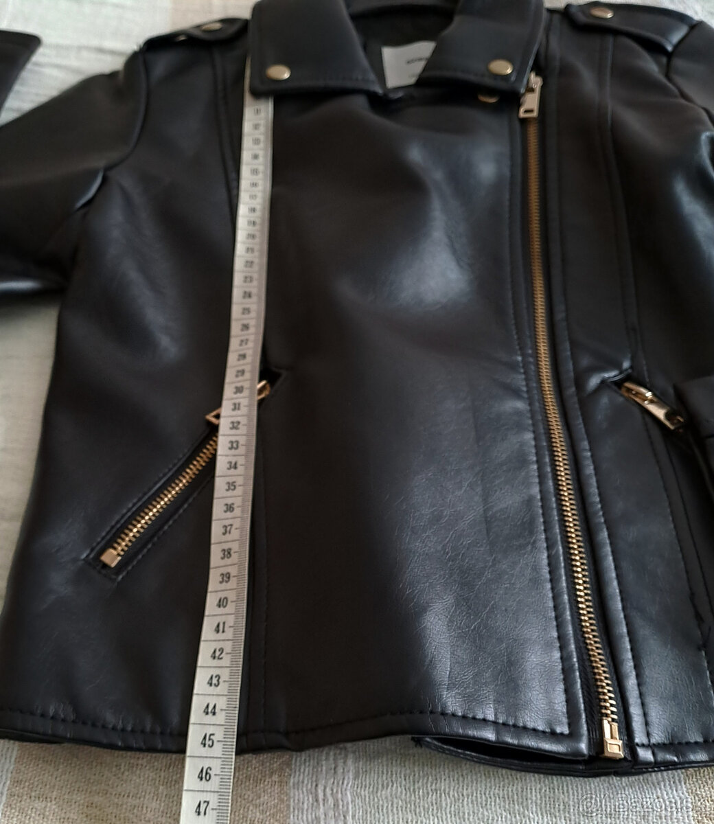 Koženková bunda 146 - 4