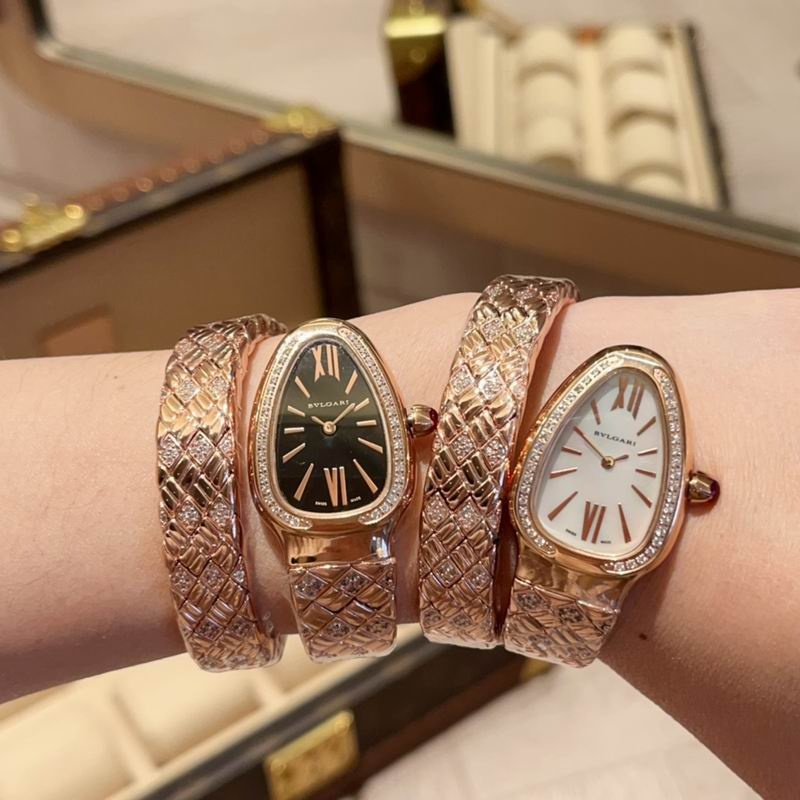 Dámske hodinky BVLGARI Serpenti s quartzovým strojčekom - 4