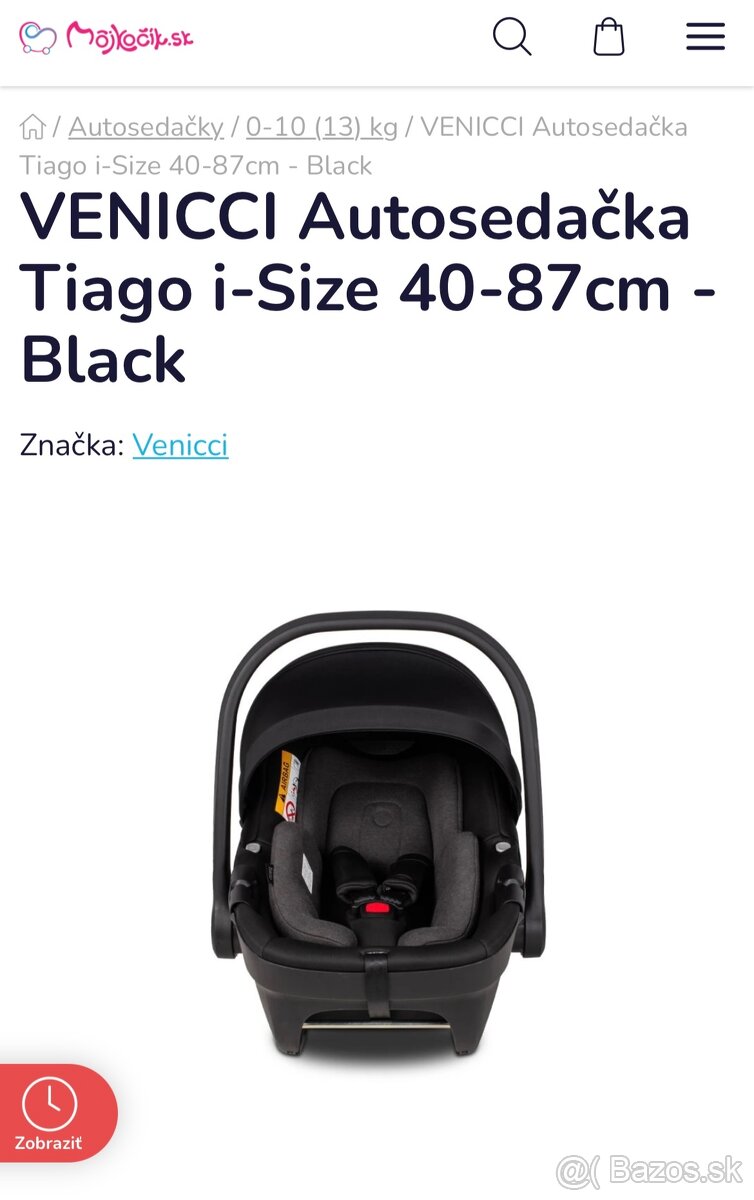 Detská autosedačka VENICCI - 4