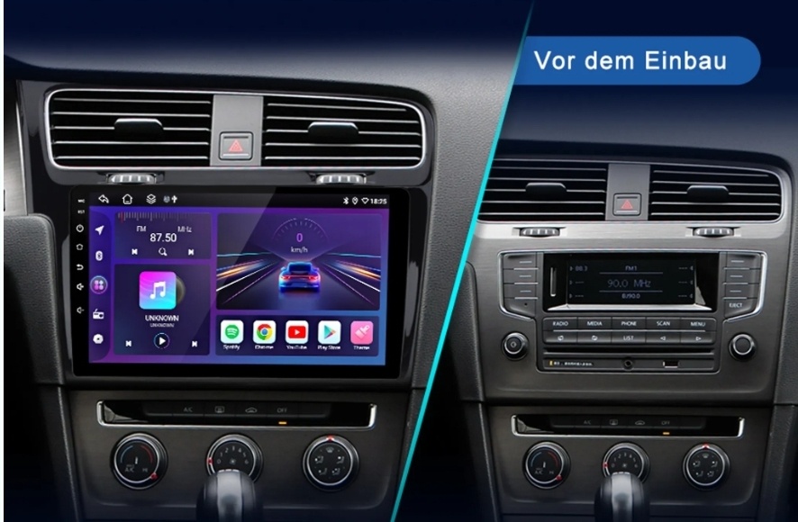 Rádio Golf 7 Android - 4