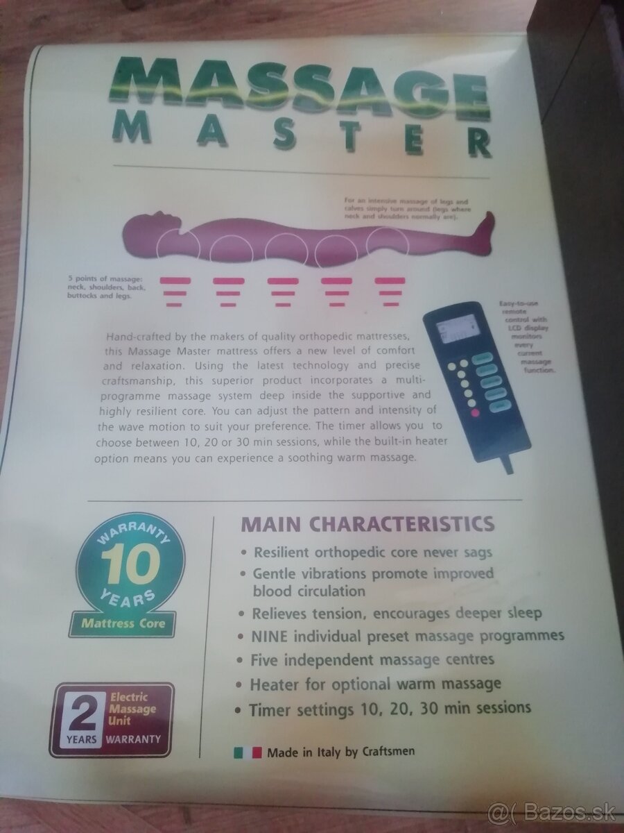 Masážny matrac - 4