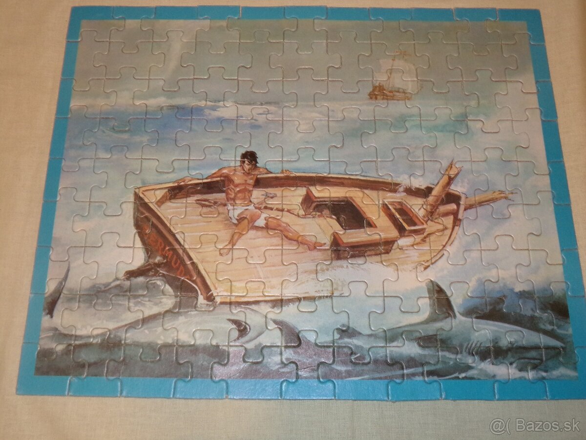 Retro obrázková skladačka (Puzzle) - zbierková 1981 - 4