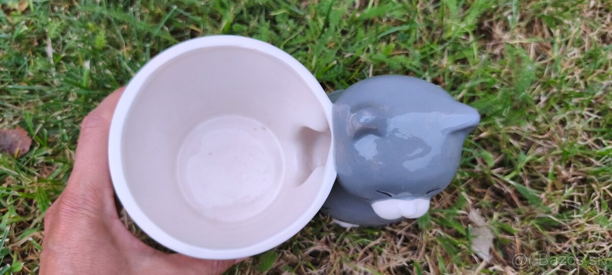 Kvetináč s mačkou - 4