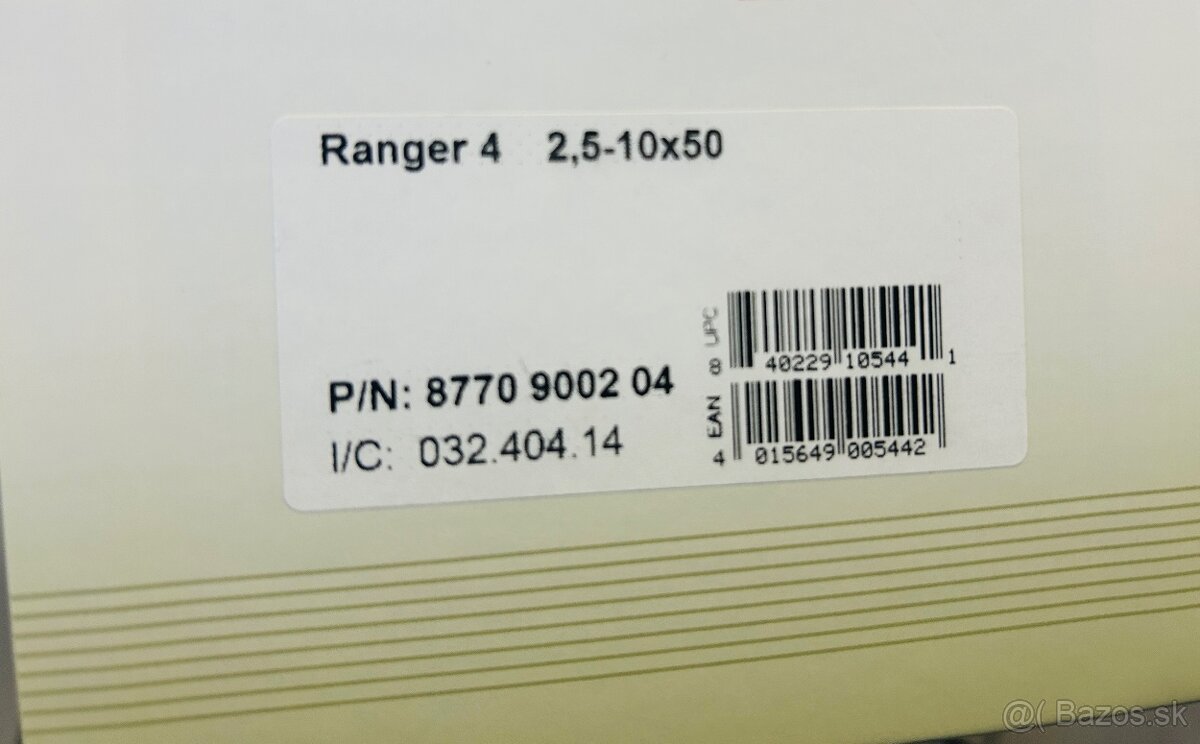 Puškohlad 2,5-10x50 - 4