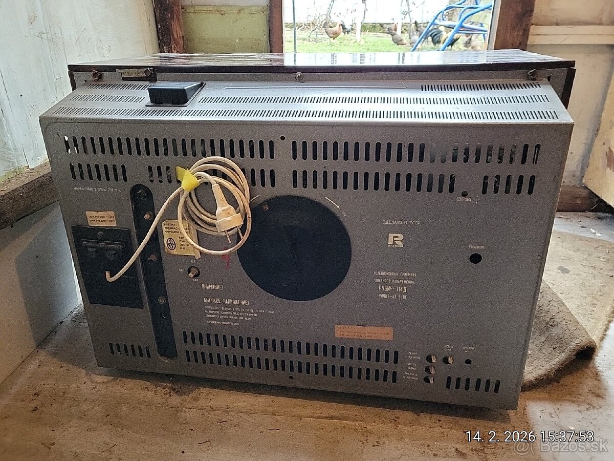 Farebny rusky televizor rubin - 4