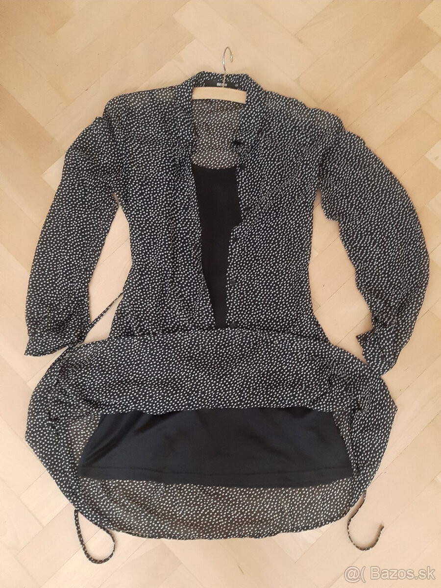 Letné čierne šaty - 4