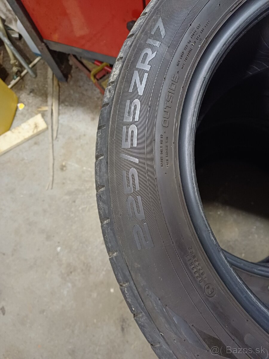 Letne 225/55 ZR17 Nokian Hakka Black 2 + pneuservis - 4