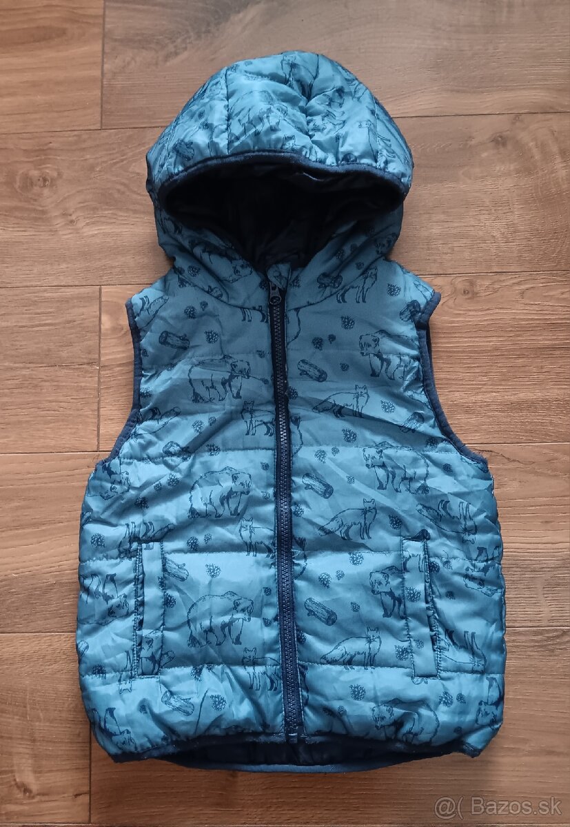 Prechodná bunda, vesta veľ. 110,116 - 4