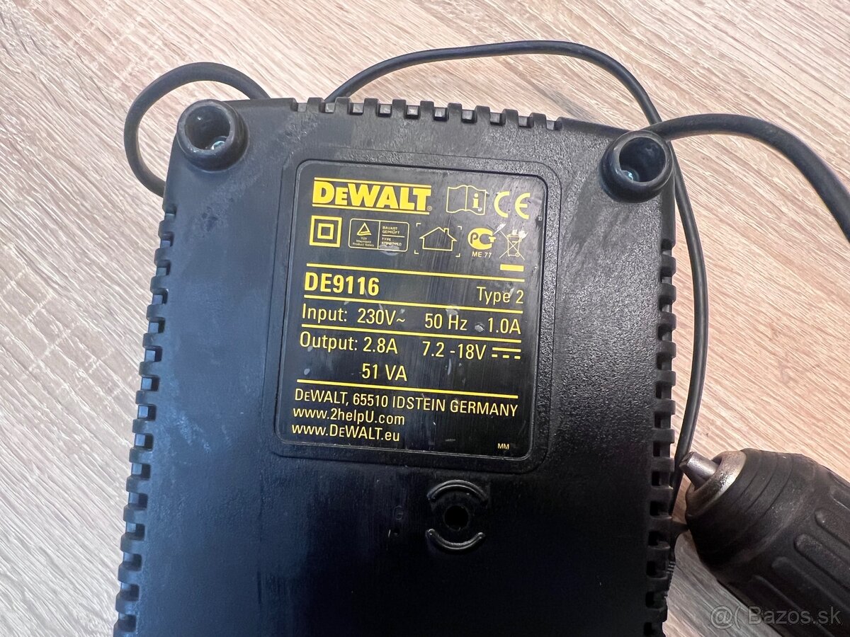 Dewalt vrtačka DC740 celý set - 4