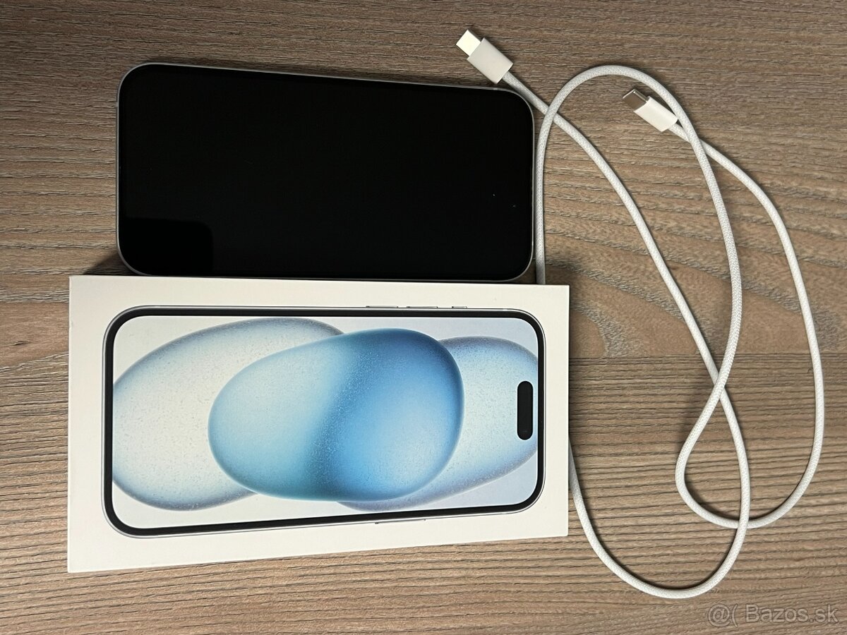 Predám Apple iPhone 15 128GB Blue - 4