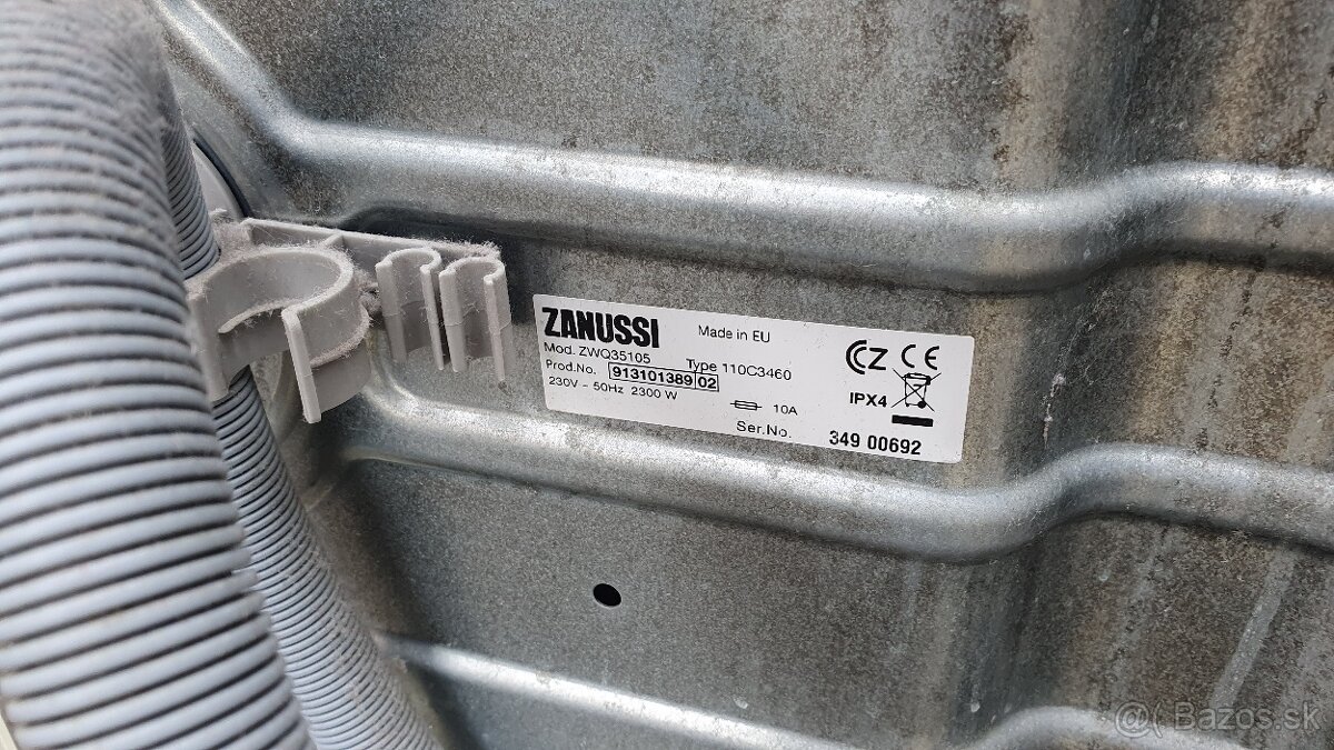 Plnefunkčná práčka Zanussi - 4