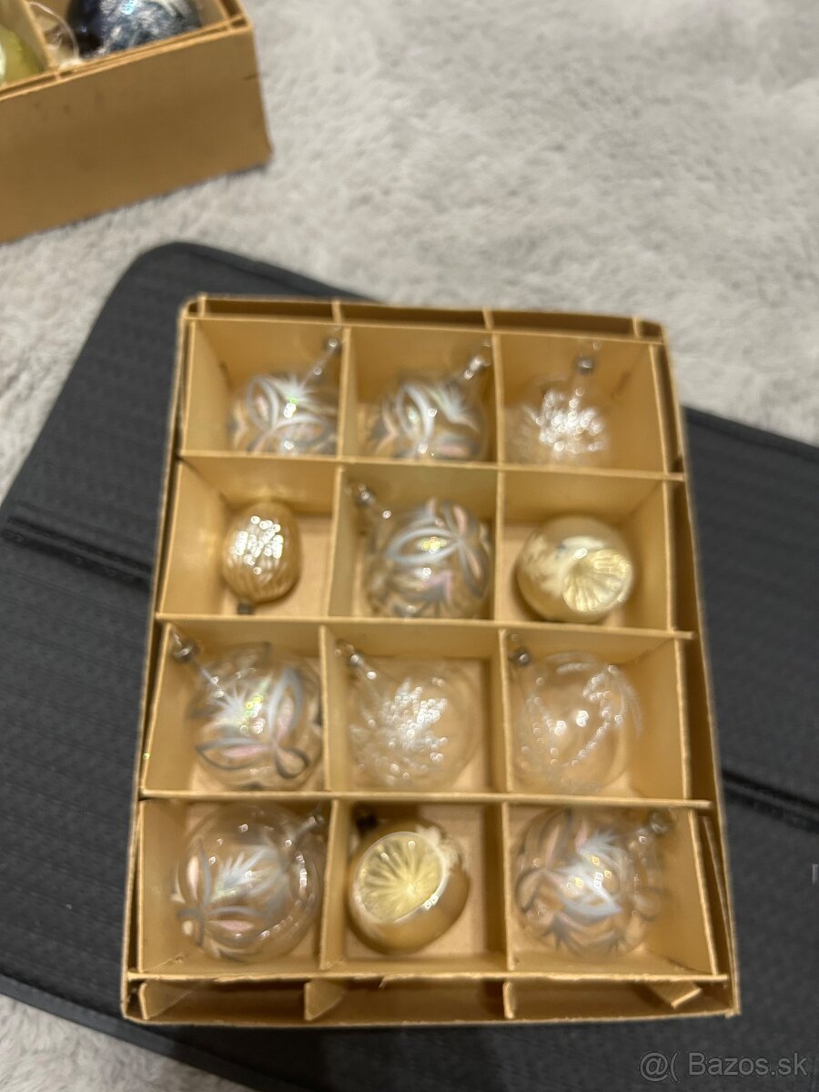 Retro gule sklo fúkané - 4