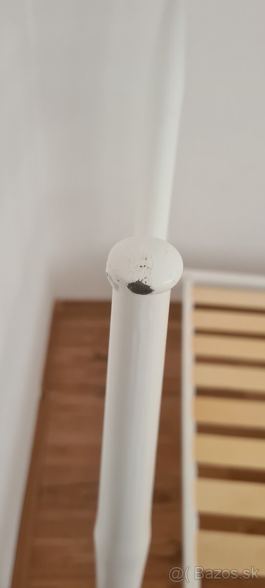 Kovová postel 90x200 - 4