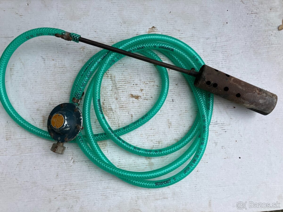 Opalovací horák na opalovanie a regulátor - 4