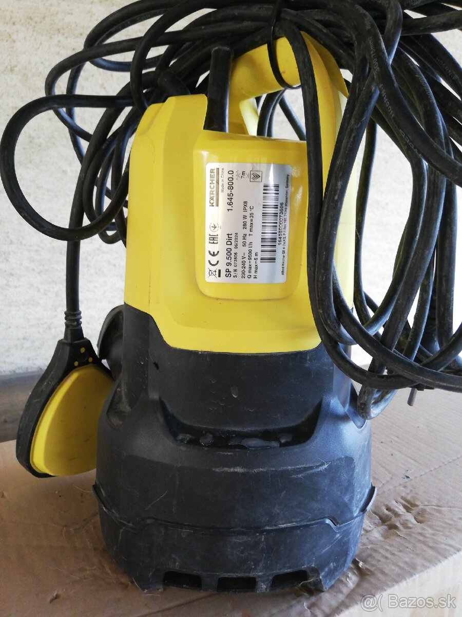 Karcher 9500 kalové čerpadlo - 4