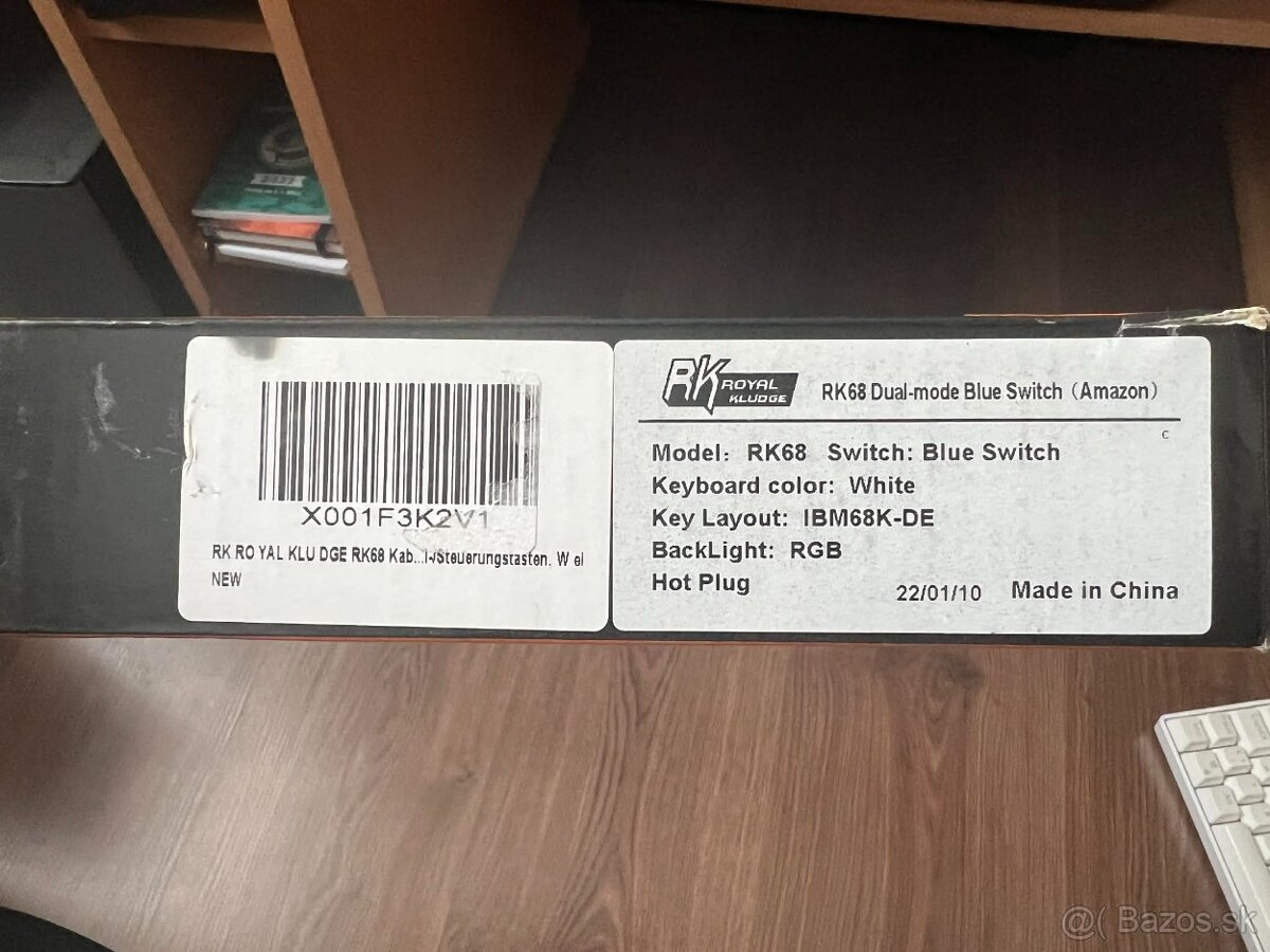 Herna klavesnica Royal Kludge RK68 - 4